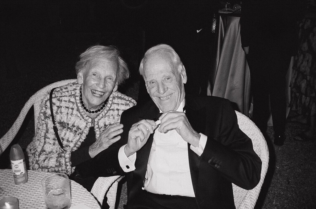 Wedding couples grandparents on their wedding day