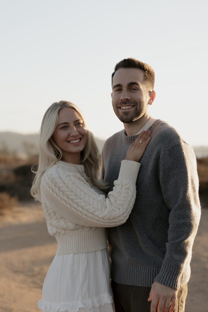 San diego couple during their engagement session.