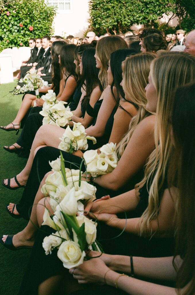 Florals wedding ceremony la valencia hotel