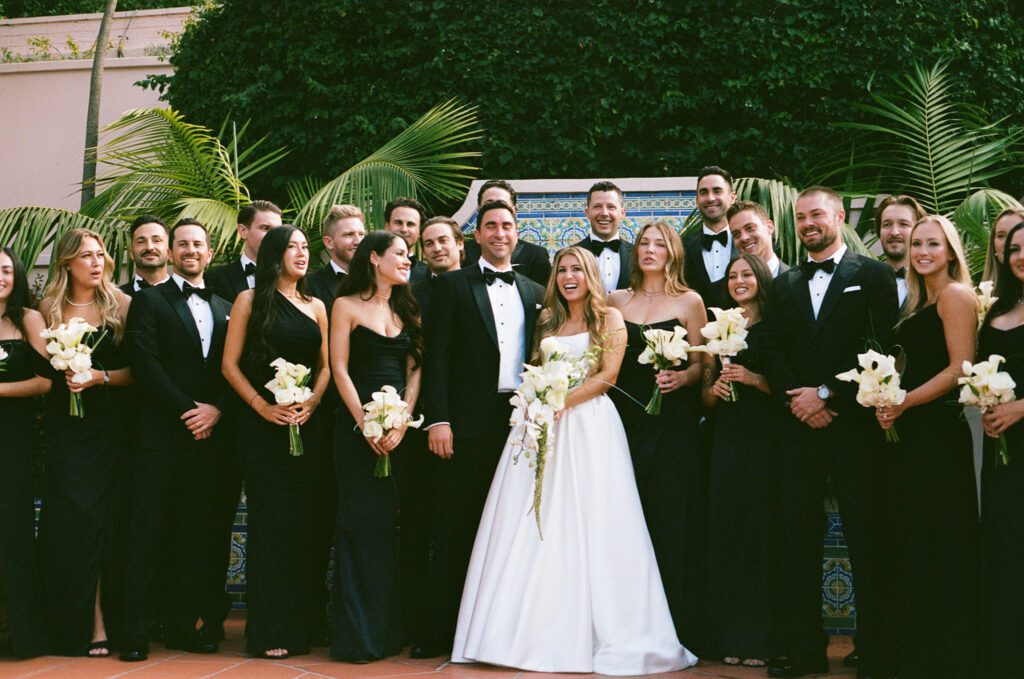 Wedding party la valencia hotel