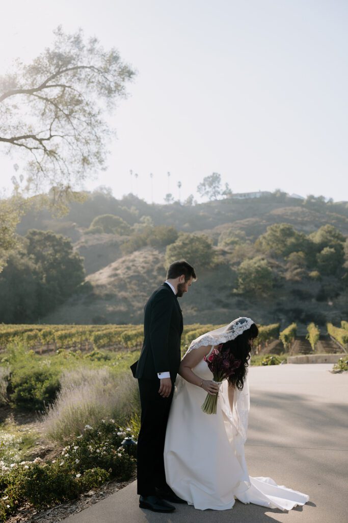 Bride and Groom portraits 